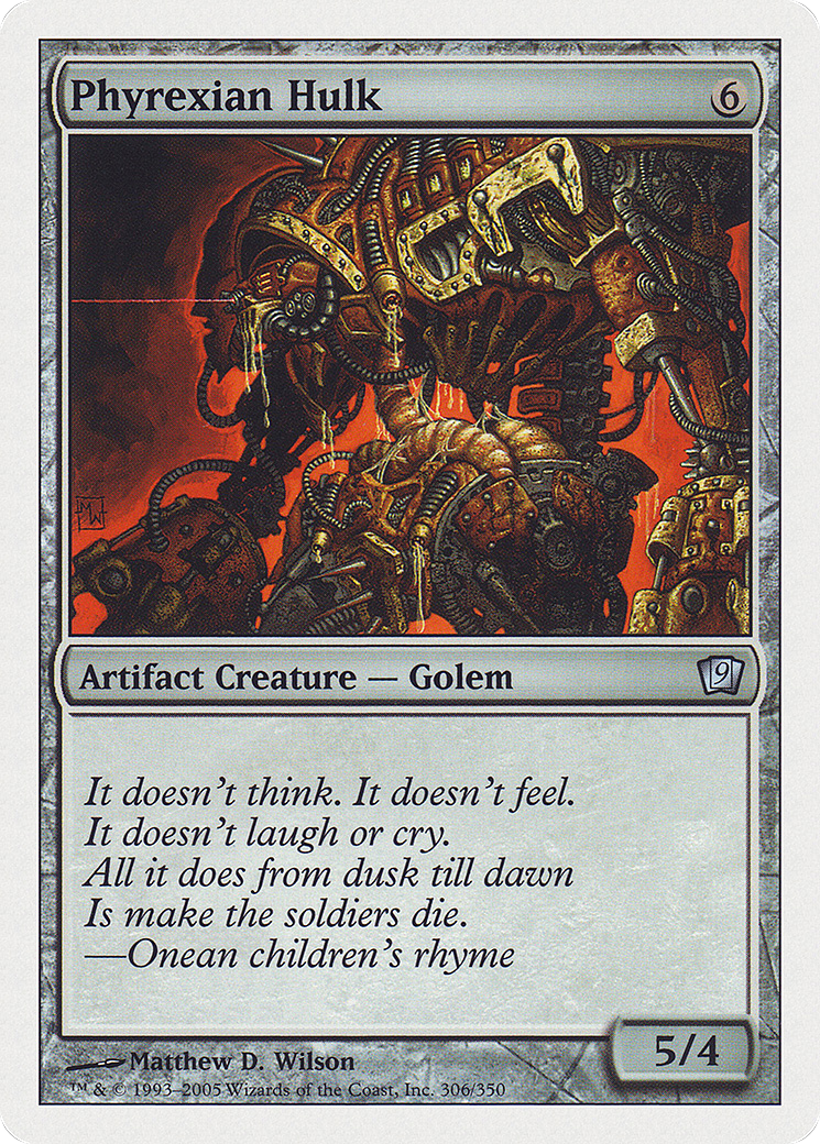Phyrexian Hulk [Ninth Edition] Foil