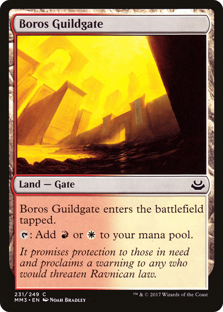 Boros Guildgate [Modern Masters 2017] Foil