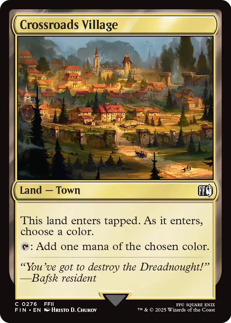 Crossroads Village (276) [FINAL FANTASY]