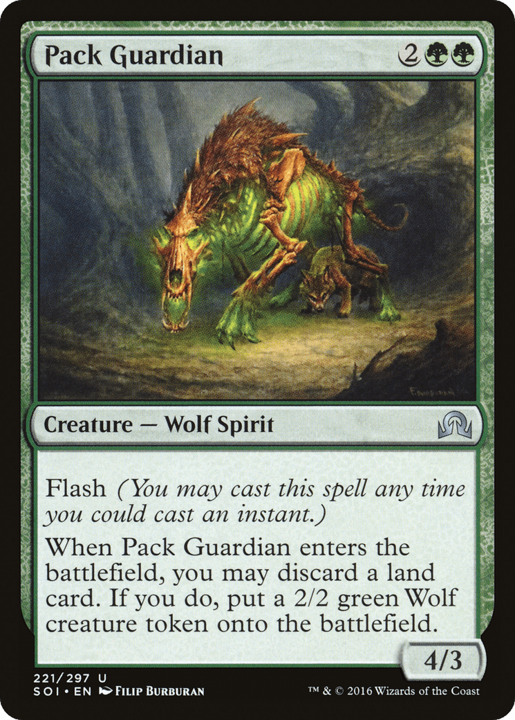 Pack Guardian [Shadows over Innistrad] Foil