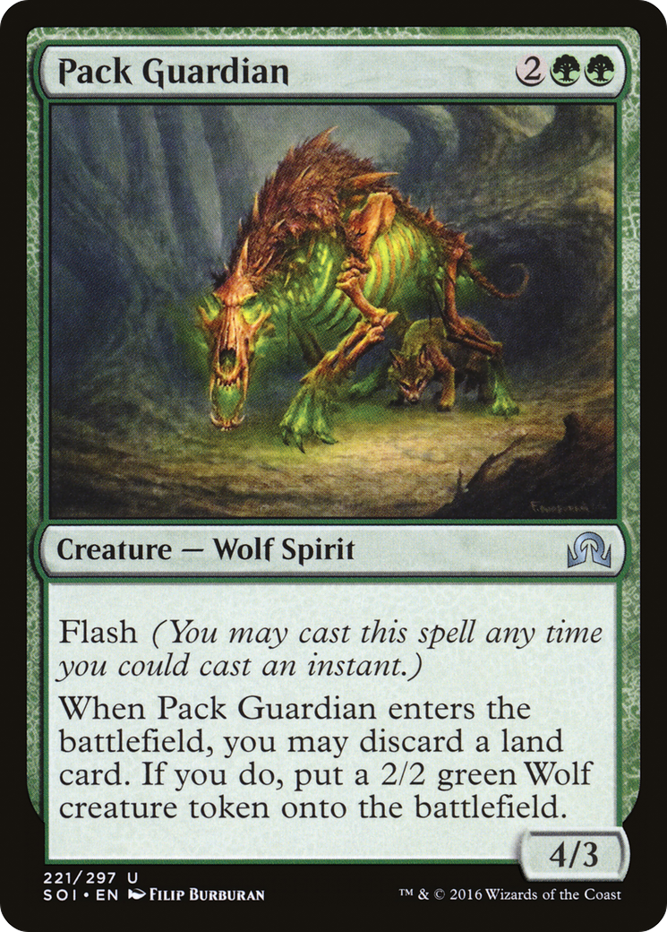 Pack Guardian [Shadows over Innistrad] Foil