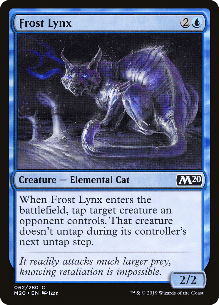 Frost Lynx [Core Set 2020] Foil