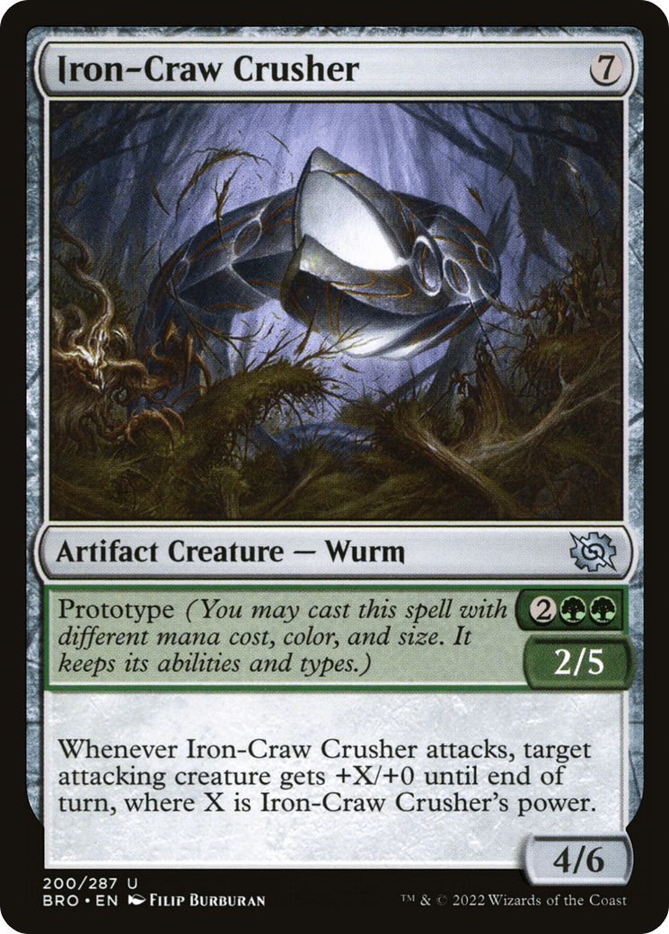 Iron-Craw Crusher [The Brothers' War] Foil