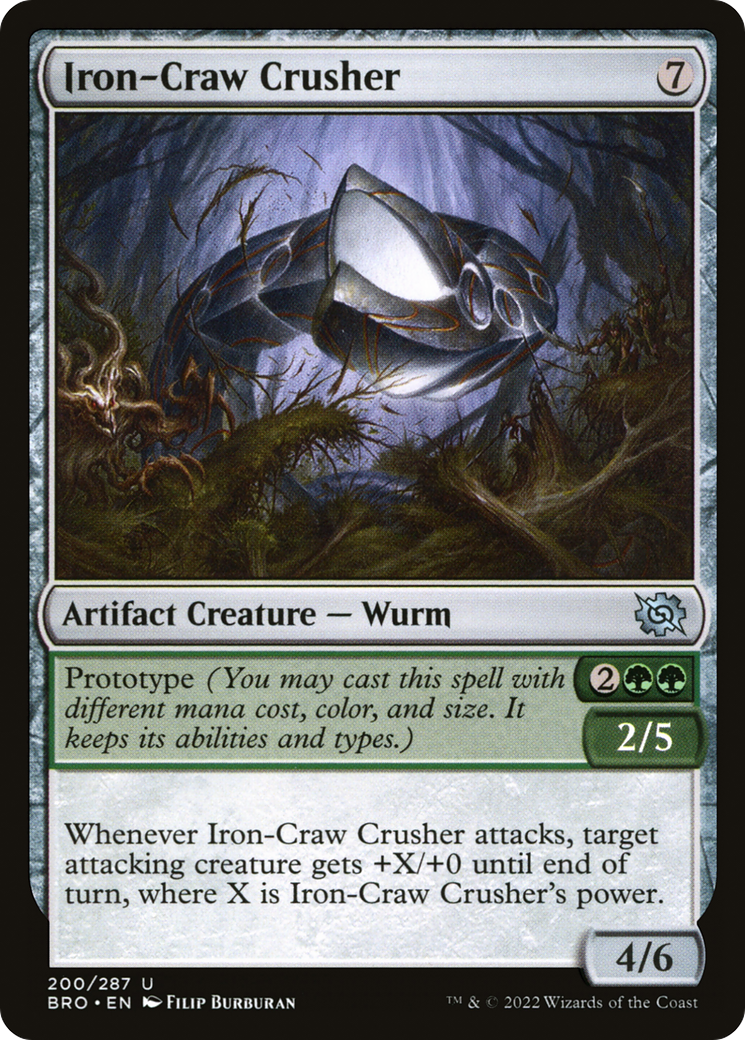 Iron-Craw Crusher [The Brothers' War] Foil