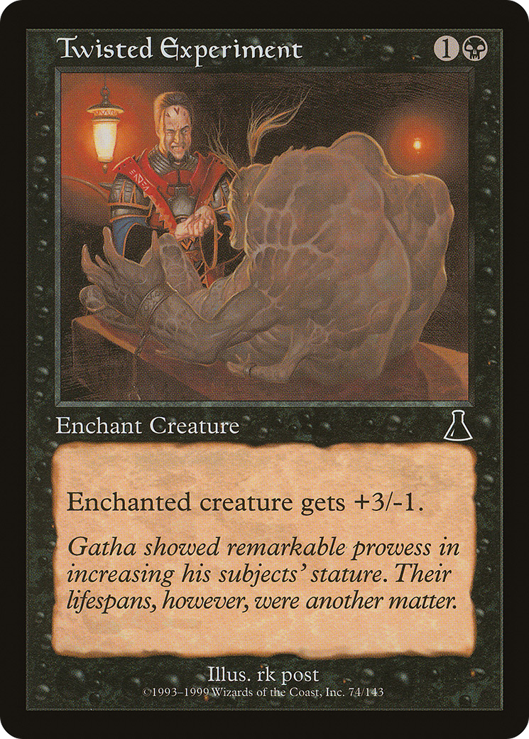 Twisted Experiment [Urza's Destiny] Foil