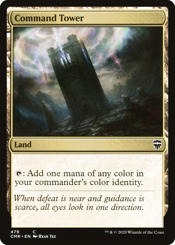 Command Tower (479) [Commander Legends]  Foil