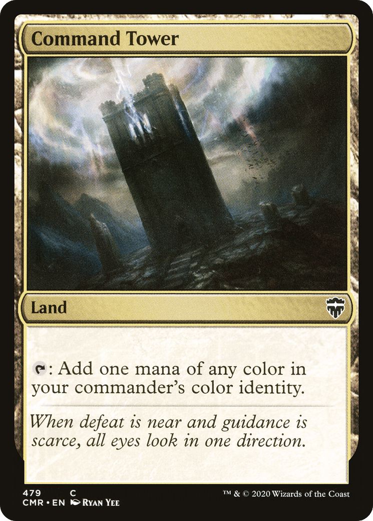 Command Tower (479) [Commander Legends] Foil
