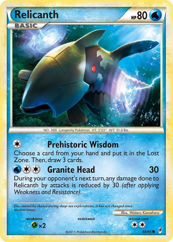 Relicanth 69/95 (Call of Legends) 