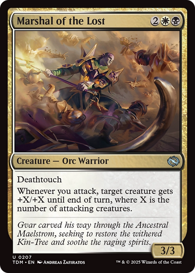 Marshal of the Lost (207) [Tarkir: Dragonstorm]  Foil