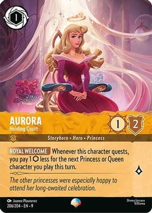 Aurora - Holding Court (Epic) | Holofoil (206/204) [Fabled]