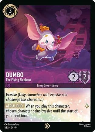 Dumbo - The Flying Elephant | Cold Foil (1/P3) [Disney Lorcana Promo Cards]