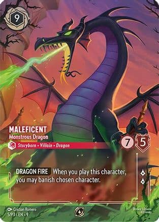 Maleficent - Monstrous Dragon (Store Championship) | Holofoil (5/P3) [Disney Lorcana Promo Cards]