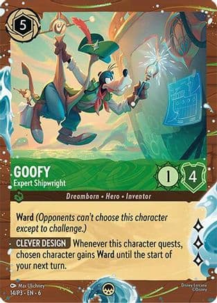 Goofy - Expert Shipwright (Disney Cruise Promo) | Holofoil (14/P3) [Disney Lorcana Promo Cards]