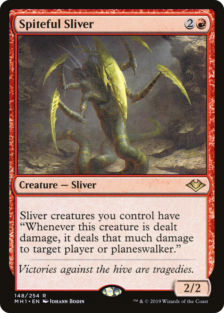 Spiteful Sliver [Modern Horizons] Foil