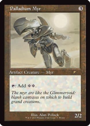 Palladium Myr (Retro Frame) |  Foil (003) [WPN & Gateway Promos]