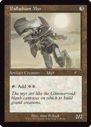 Palladium Myr (Retro Frame) |  Foil (003) [WPN & Gateway Promos]
