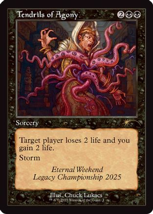 Tendrils of Agony (Retro Frame) (Eternal Weekend 2025 Promo) |  (001) [Unique and Miscellaneous Promos]