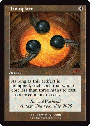 Trinisphere (Retro Frame) (Eternal Weekend 2025 Promo) |  (002) [Unique and Miscellaneous Promos]