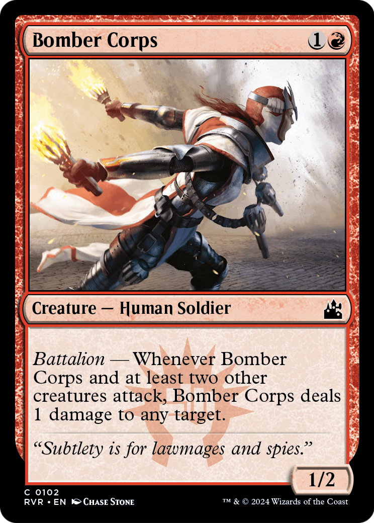 Bomber Corps [Ravnica Remastered] Foil