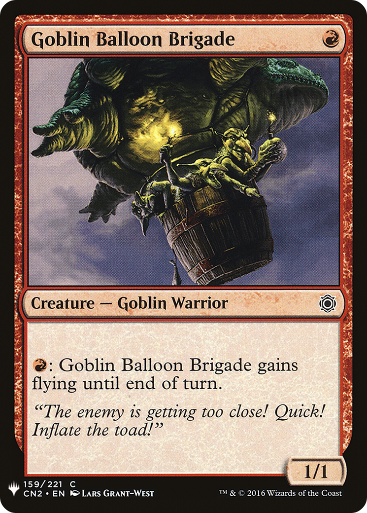 Goblin Balloon Brigade |  (CN2-159) [The List]