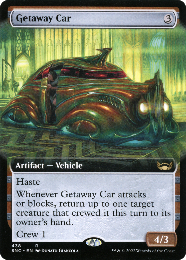 Getaway Car (Extended Art) [Streets of New Capenna] Foil