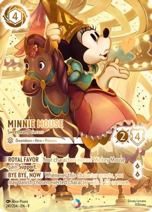Minnie Mouse - Sweetheart Princess (Iconic) | Holofoil (241/204) [Fabled]