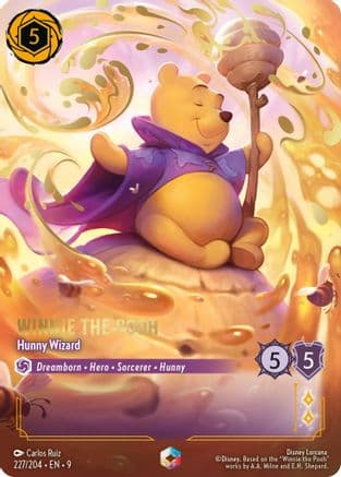 Winnie the Pooh - Hunny Wizard (Enchanted) | Holofoil (227/204) [Fabled]