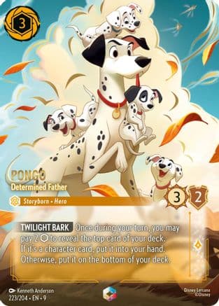 Pongo - Determined Father (Enchanted) | Holofoil (223/204) [Fabled]