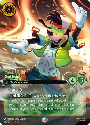 Max Goof - Chart Topper (Enchanted) | Holofoil (230/204) [Fabled]