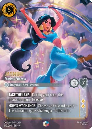 Jasmine - Fearless Princess (Enchanted) | Holofoil (240/204) [Fabled]