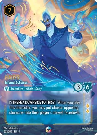 Hades - Infernal Schemer (Enchanted) | Holofoil (237/204) [Fabled]