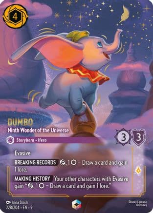 Dumbo - Ninth Wonder of the Universe (Enchanted) | Holofoil (228/204) [Fabled]