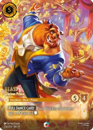 Beast - Gracious Prince (Enchanted) | Holofoil (224/204) [Fabled]