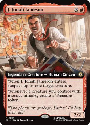 J. Jonah Jameson (Extended Art) |  Foil (261) [Marvel's Spider-Man]