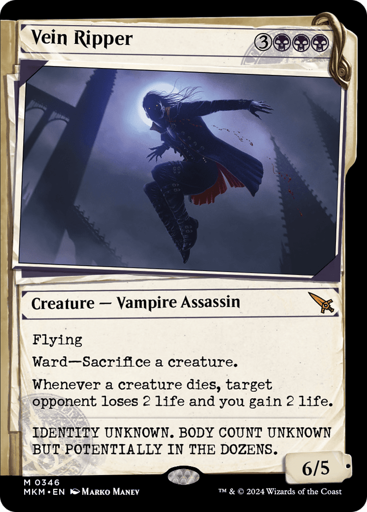 Vein Ripper (Showcase) [Murders at Karlov Manor] Foil
