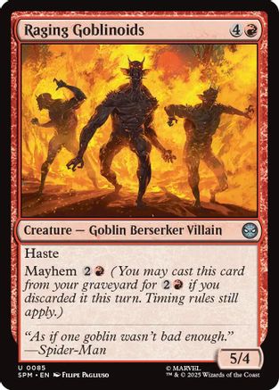 Raging Goblinoids |  Foil (085) [Marvel's Spider-Man]