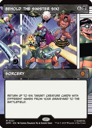 Behold the Sinister Six! (Showcase) |  (221) [Marvel's Spider-Man]