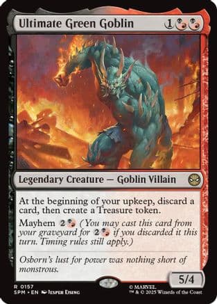 Ultimate Green Goblin |  Foil (157) [Marvel's Spider-Man]