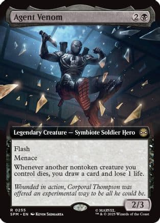Agent Venom (Extended Art) |  Foil (255) [Marvel's Spider-Man]