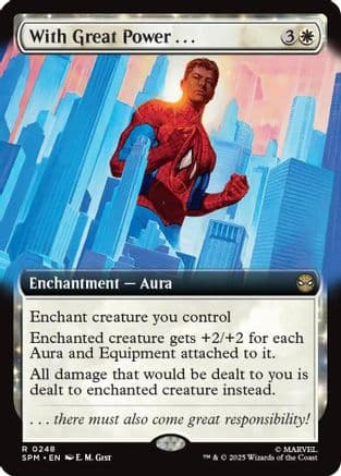 With Great Power... (Extended Art) |  Foil (248) [Marvel's Spider-Man]