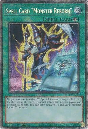 Spell Card "Monster Reborn" | Starlight Rare (MP25-EN006) [2025 Mega-Pack]