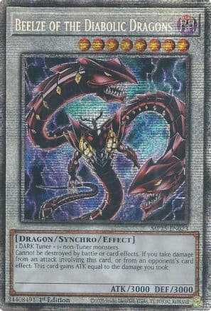 Beelze of the Diabolic Dragons | Starlight Rare (MP25-EN023) [2025 Mega-Pack]