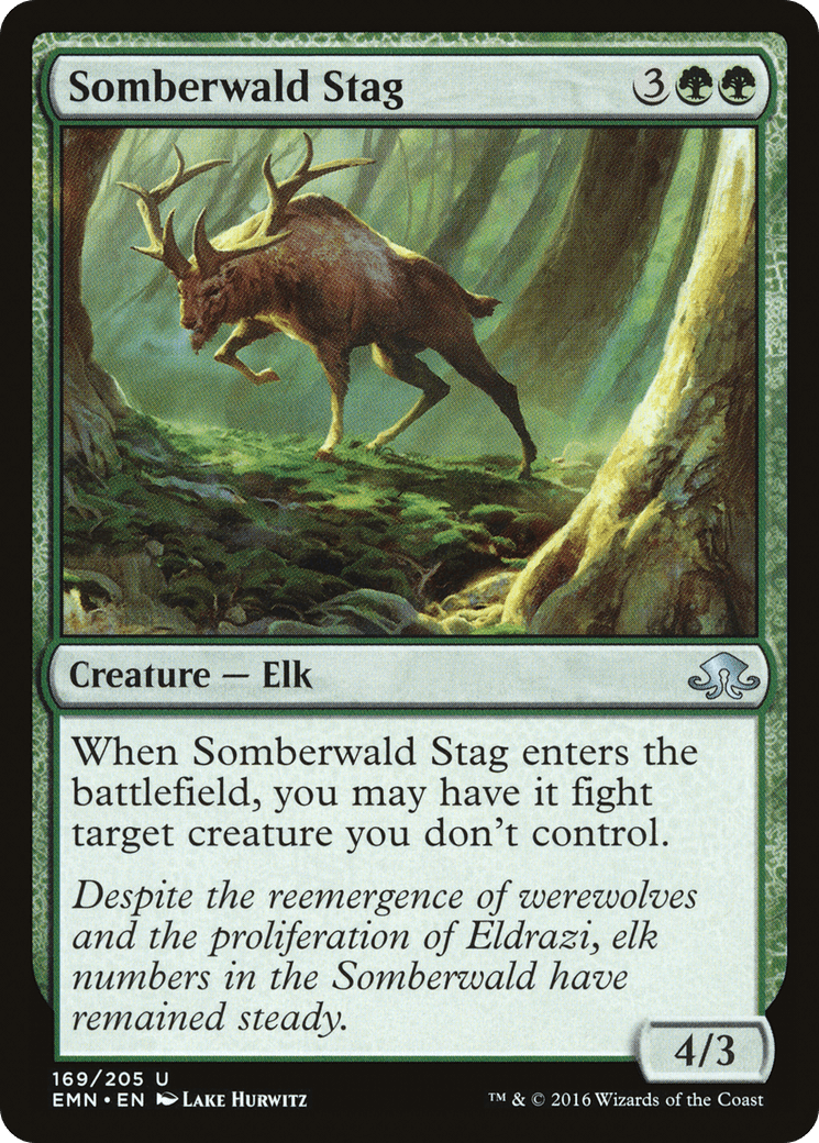 Somberwald Stag [Eldritch Moon] Foil