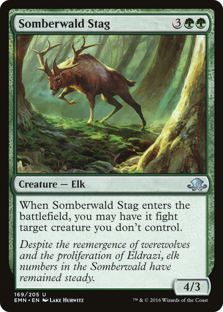 Somberwald Stag [Eldritch Moon] Foil