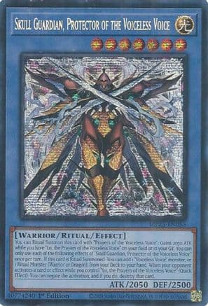 Skull Guardian, Protector of the Voiceless Voice | Prismatic Secret Rare (MP25-EN055) [2025 Mega-Pack]