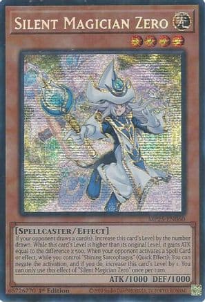 Silent Magician Zero | Prismatic Secret Rare (MP25-EN060) [2025 Mega-Pack]