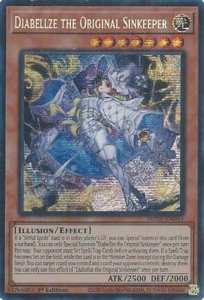 Diabellze the Original Sinkeeper | Prismatic Secret Rare (MP25-EN063) [2025 Mega-Pack]