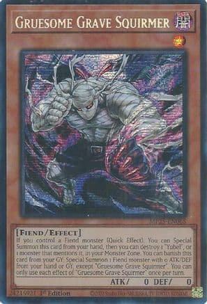 Gruesome Grave Squirmer | Prismatic Secret Rare (MP25-EN065) [2025 Mega-Pack]