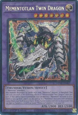Mementotlan Twin Dragon | Prismatic Secret Rare (MP25-EN067) [2025 Mega-Pack]