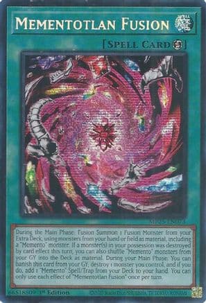 Mementotlan Fusion | Prismatic Secret Rare (MP25-EN073) [2025 Mega-Pack]